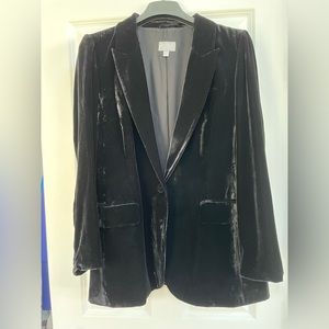 Black Velvet Blazer